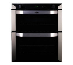 BELLING  BI70G Gas Built-under Double Oven - Stainless Steel